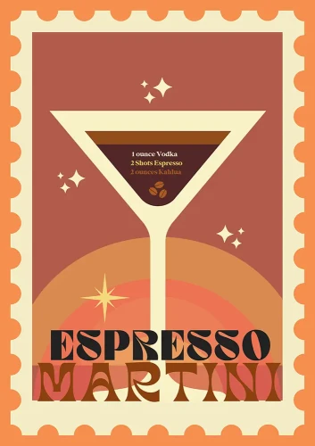 Espresso Martini - plakat