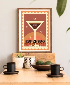 Espresso Martini - aranżacja plakatu