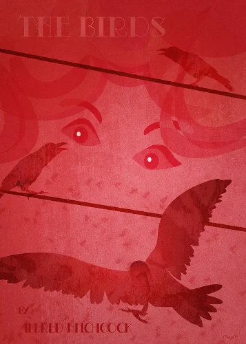 Ptaki / The Birds - plakat