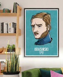 Zygmunt Krasiński - aranżacja plakatu