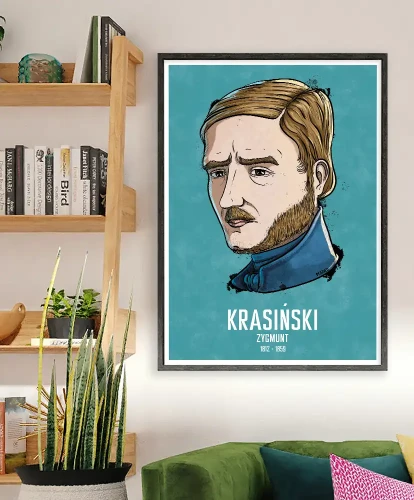 Zygmunt Krasiński - aranżacja plakatu