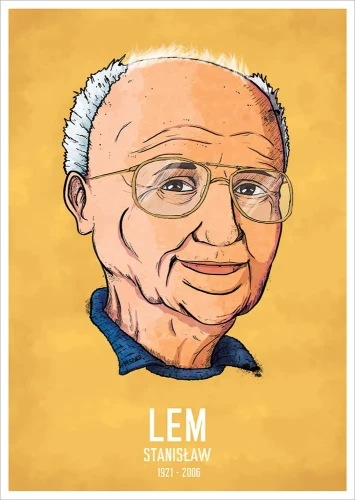 Stanisław Lem - plakat