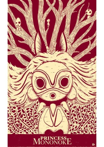 Princess Mononoke - plakat