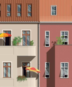 Berlin Niemcy - szczegół plakatu