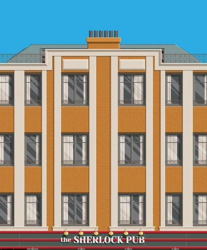 Londyn UK - szczegół plakatu