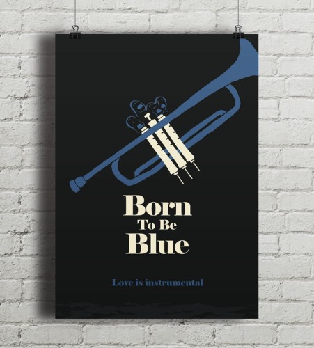 Born To Be Blue - plakat