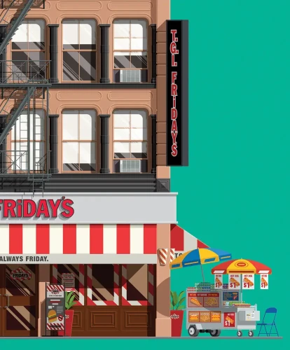 Nowy Jork USA - szczegół plakatu