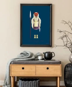 Księżniczka Mononoke / Princess Mononoke Kostium - aranżacja plakatu