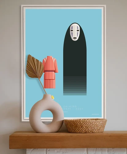 Spirited Away: W krainie Bogów Kostiumy - aranżacja plakatu