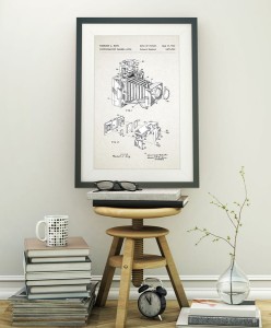 Aparat miechowy - patent - plakat