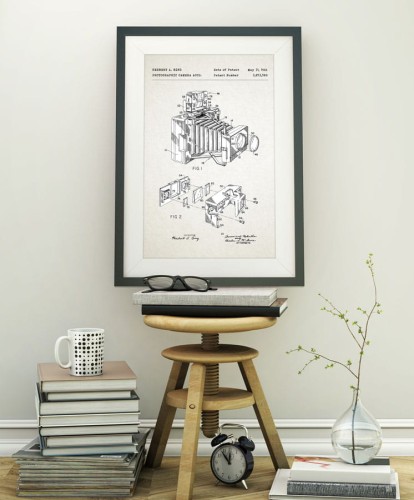 Aparat miechowy - patent - plakat