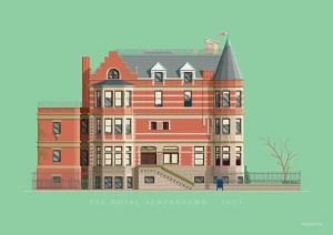 Genialny klan / The Royal Tenenbaums Rezydencja - plakat
