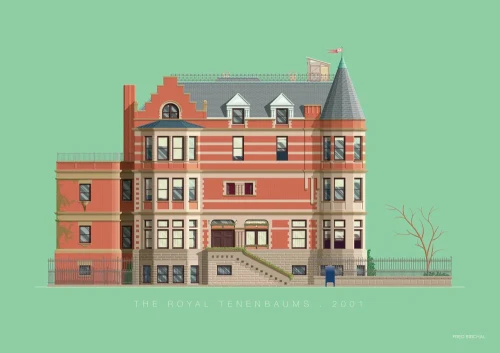 Genialny klan / The Royal Tenenbaums Rezydencja - plakat