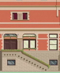 Genialny klan / The Royal Tenenbaums Rezydencja - detal plakatu