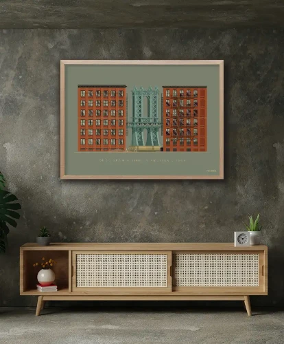 Dawno temu w Ameryce / Once Upon a Time in America - aranżacja plakatu
