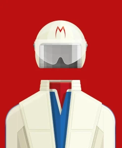 Speed Racer - szczegół plakatu