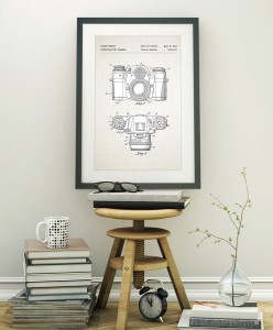 Aparat fotograficzny - patent - plakat