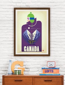 Whistler Canda - plakat