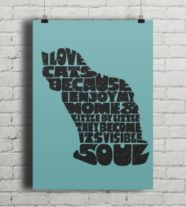 Cat - Visible Soul - plakat