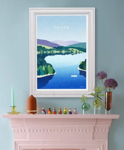 Solina - aranżacja plakatu