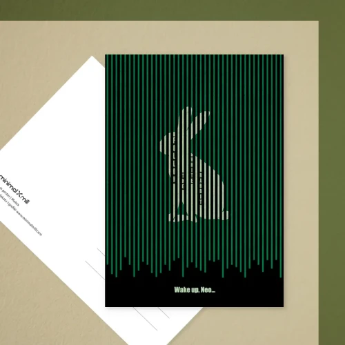 Matrix / Follow the White Rabbit - pocztówka