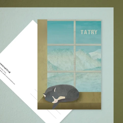 Kartka pocztowa - Tatry / zima w górach