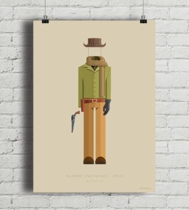Django Unchained - plakat