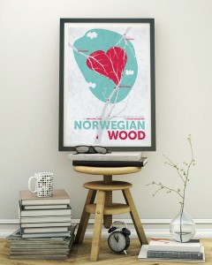 Norwegian Wood - plakat