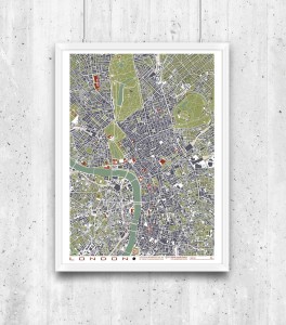 London - plakat