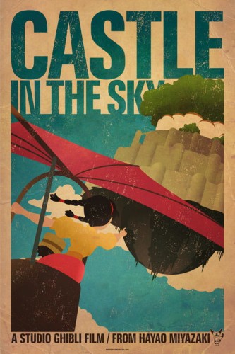 Laputa: Castle In The Sky - plakat