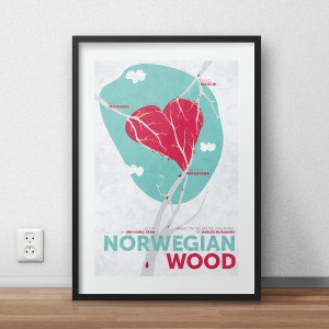 Norwegian Wood - plakat
