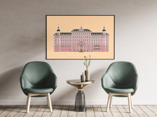 The Grand Budapest Hotel - plakat