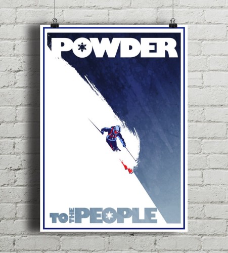 Powder To The People - plakat
