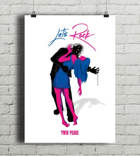 Twin Peaks - Let's Rock - plakat