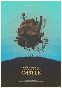 Howl's Moving Castle - plakat