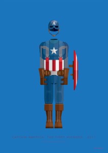 Captain America - plakat