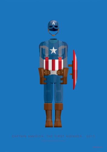 Captain America - plakat
