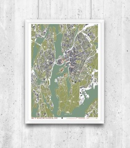 Stockholm - plan miasta