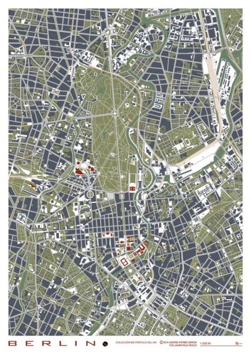 Berlin - plan miasta