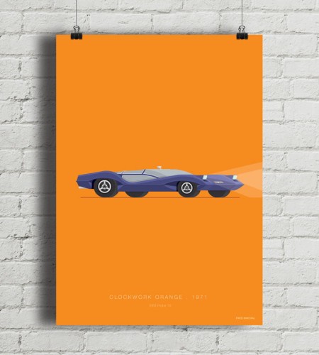 A Clockwork Orange - plakat