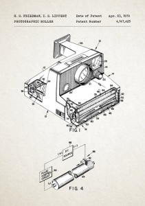 Polaroid - patent - plakat