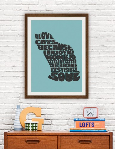 Cat - Visible Soul - plakat