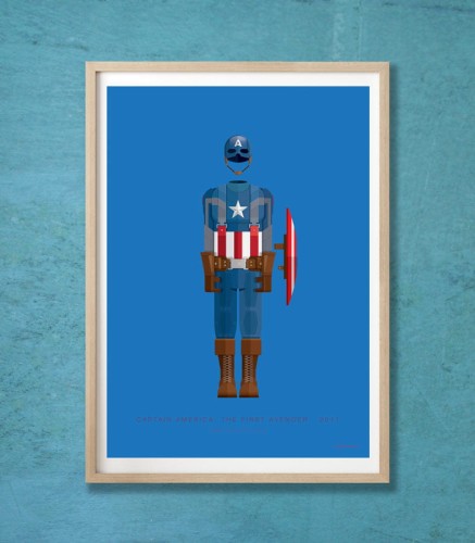 Captain America - plakat