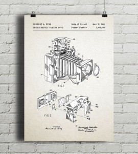 Aparat miechowy - patent - plakat