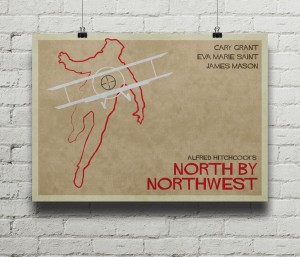 North By Northwest - plakat
