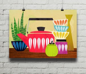 Still Life With Kettle - plakat