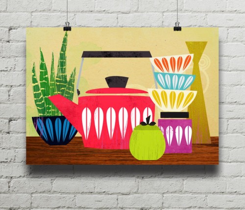 Still Life With Kettle - plakat