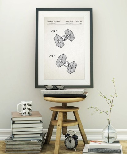 Star Wars - TIE Fighter - plakat