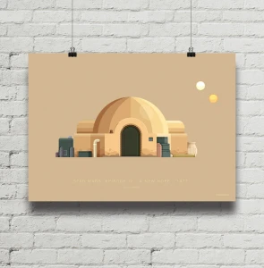 Star Wars - plakat