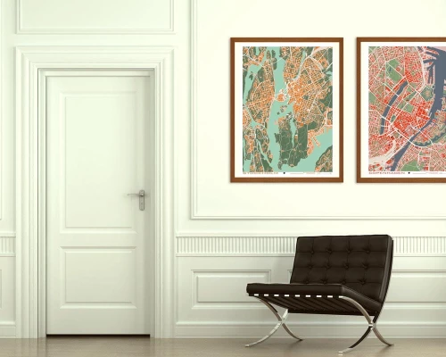 Stockholm - plan miasta